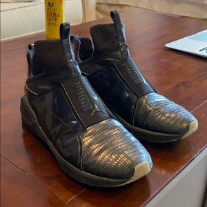 Puma Fierce High Top Sneakers Black size 41 euro